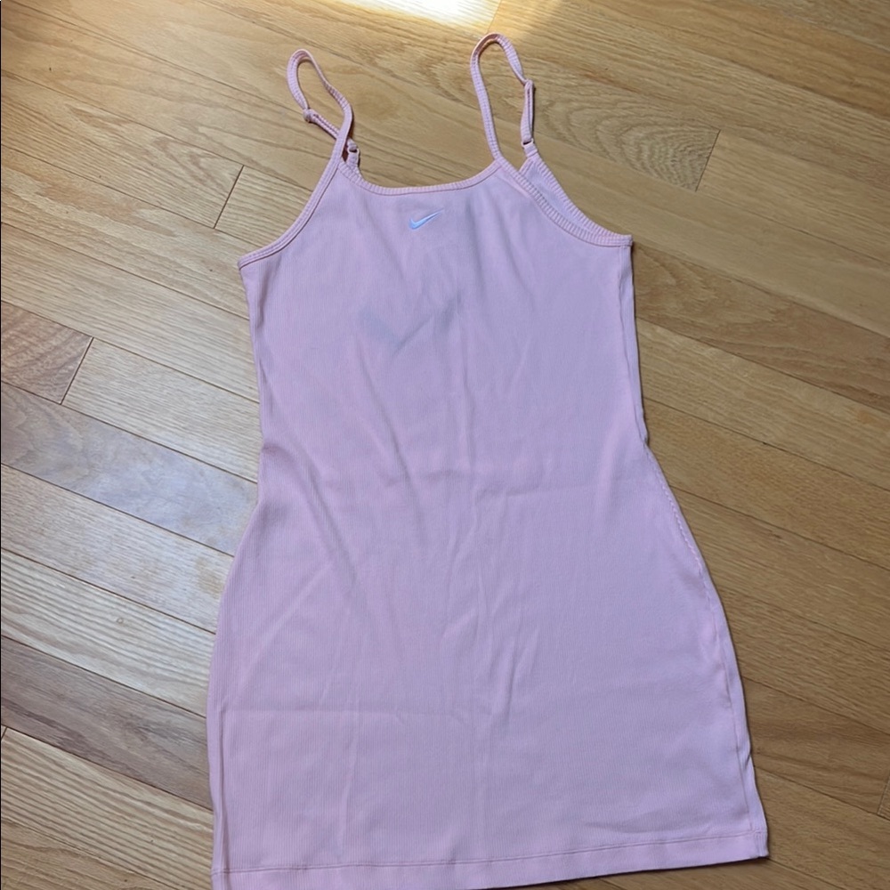 Nike Light Pink Tank Dress with Adjustable Straps
